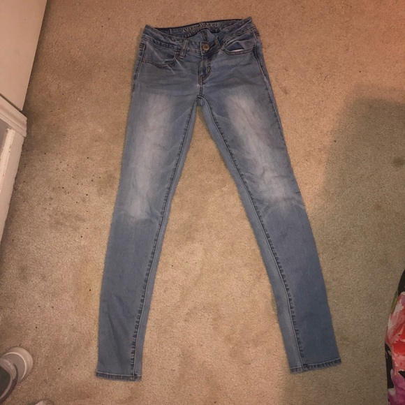 American Eagle Outfitters Jeans Light Wash American Eagle Skinny